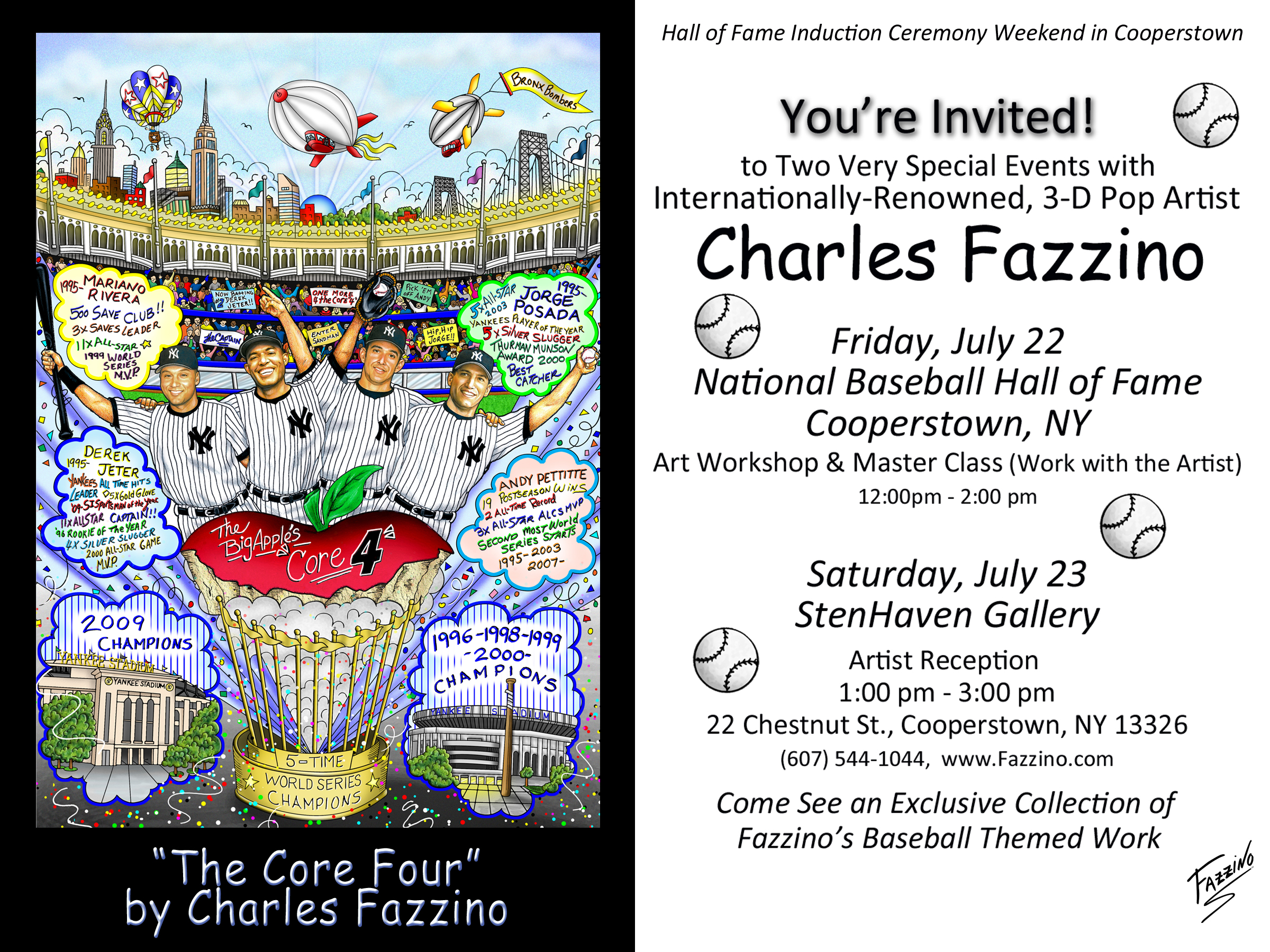 NY Mets Commission Charles Fazzino to Commemorate 41 Seaver Way