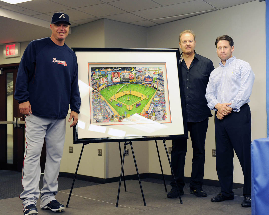 Mets Commission Fazzino to Paint Retirement Gift for Chipper Jones