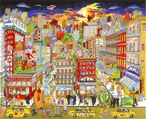 Lower East Side NYC Art, Artwork, Cityscape | Fazzino