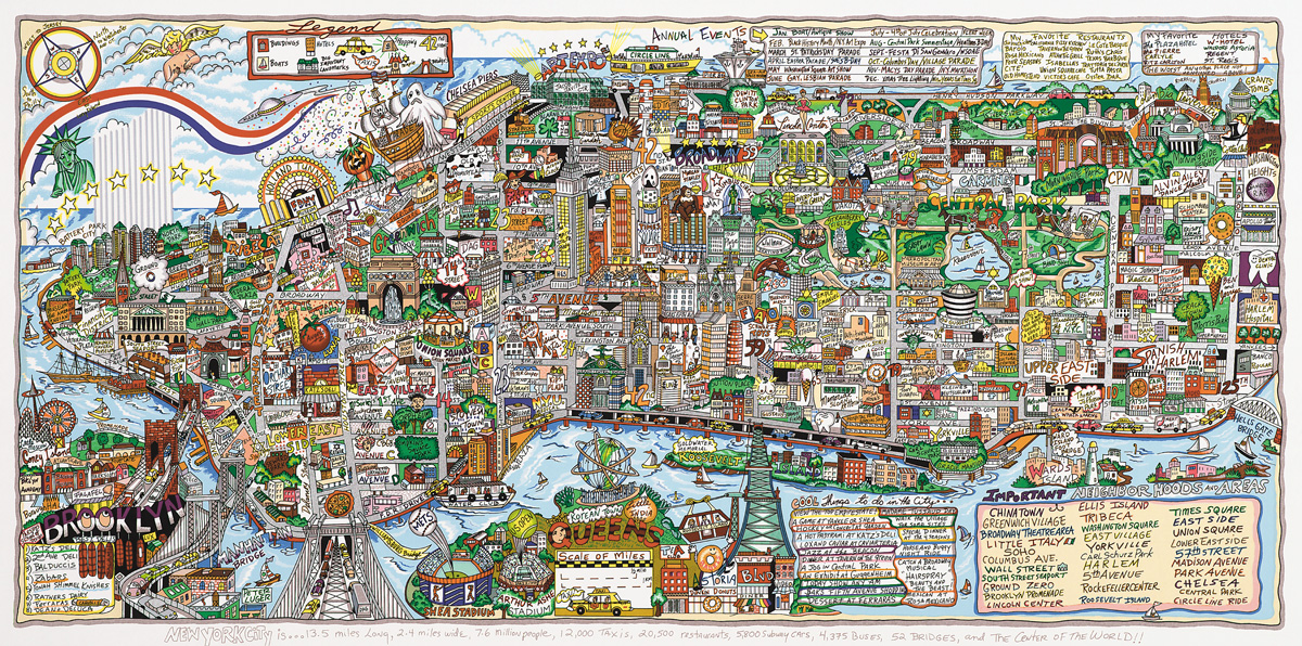 Cartography is an Art Form All Its Own | Fazzino