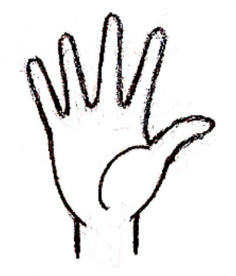 How To Draw A Hand Fazzino