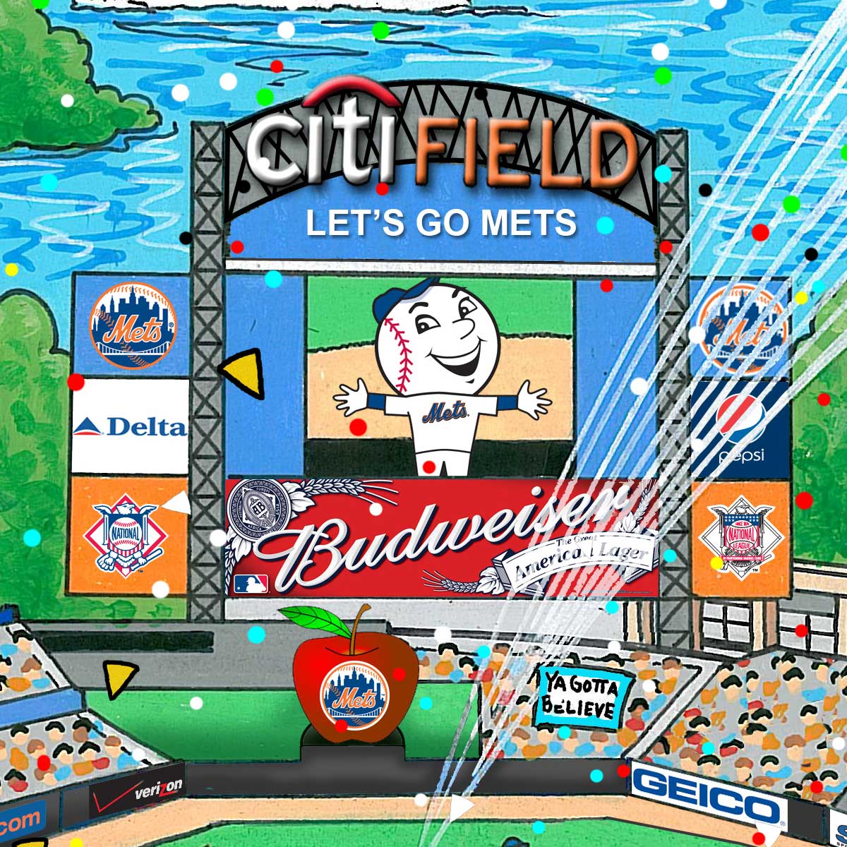 Citifield: The New Home of the Amazin' Mets | Fazzino
