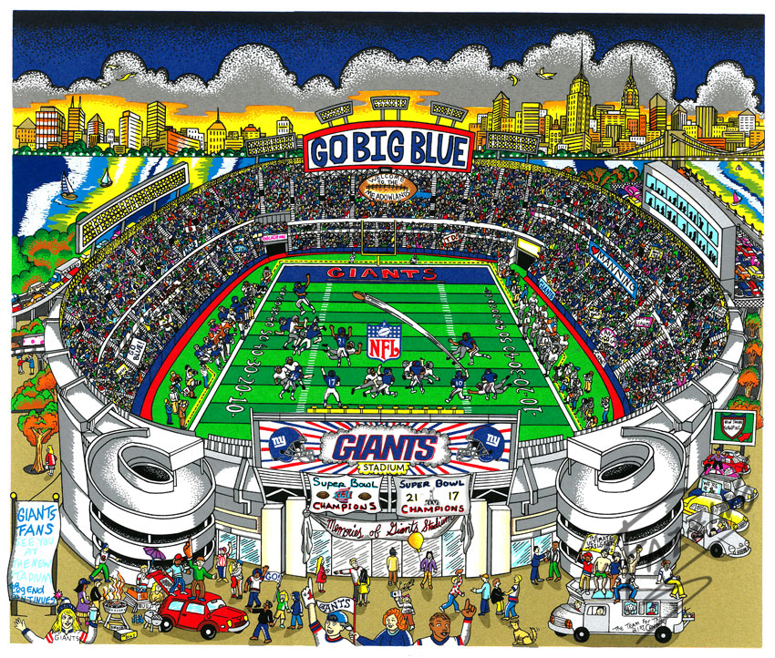 New York Giants Super Bowl XLII Champions New York on the Map