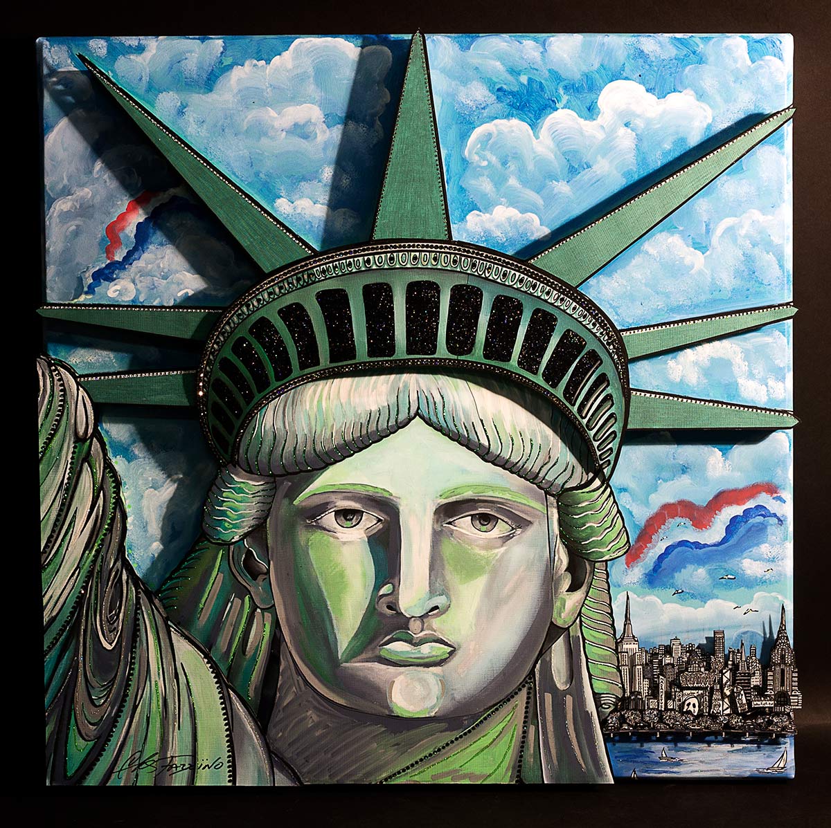 statue of liberty illustration