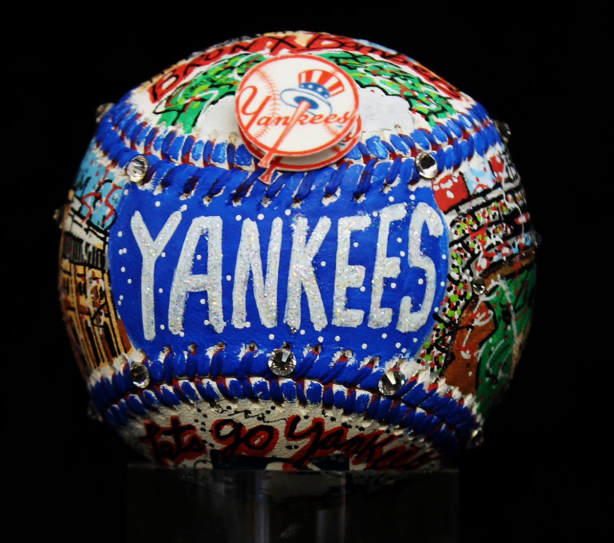 New York Yankees Hand-Painted Equipment