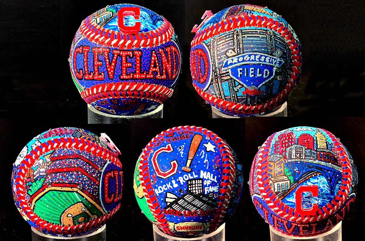 Faces of the Cleveland Indians Mixed Media by Pheasant Run Gallery - Fine  Art America