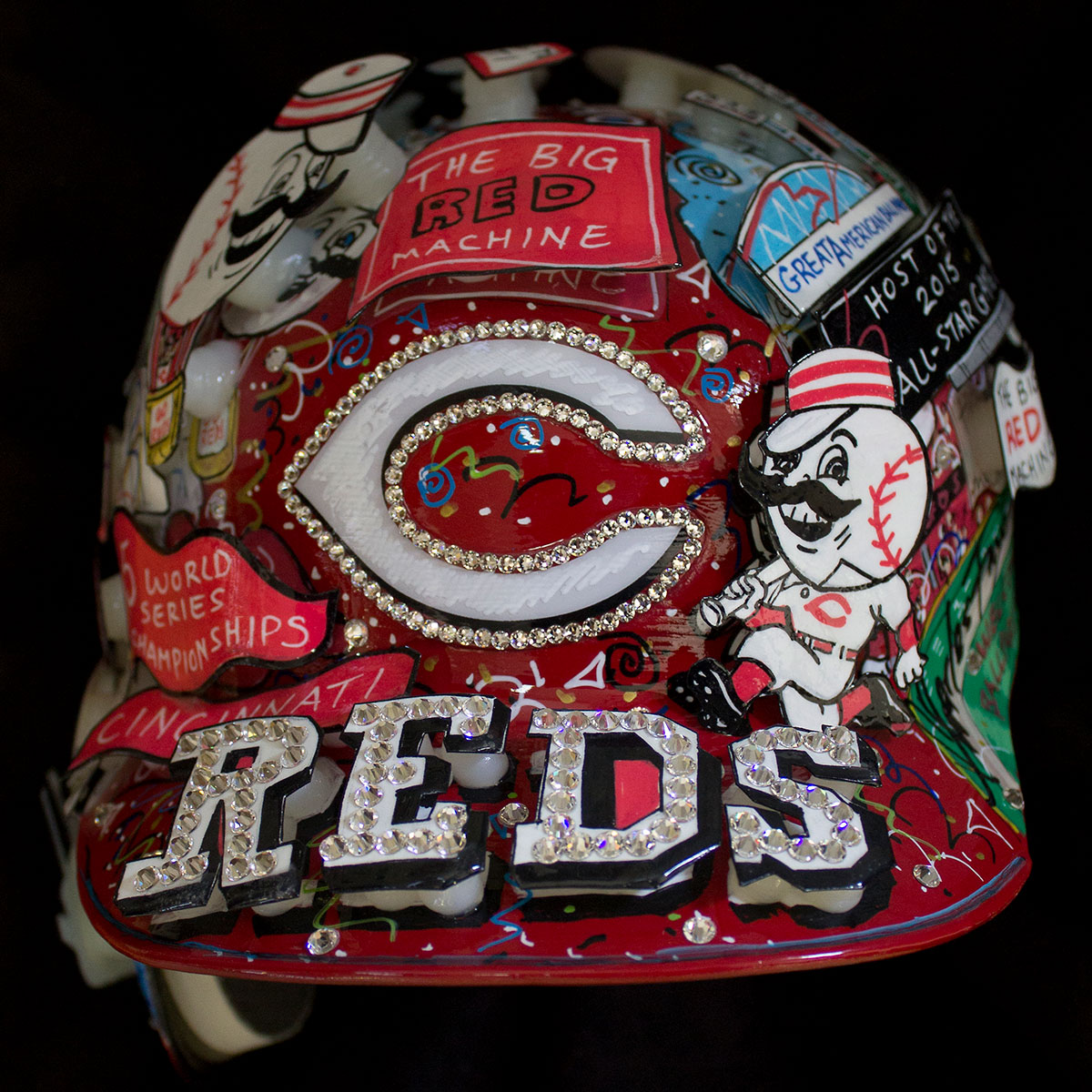 Cincinnati Reds Signed Helmets, Collectible Reds Helmets