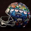 New York Giants Helmet Print – Hobrecht Sports Art