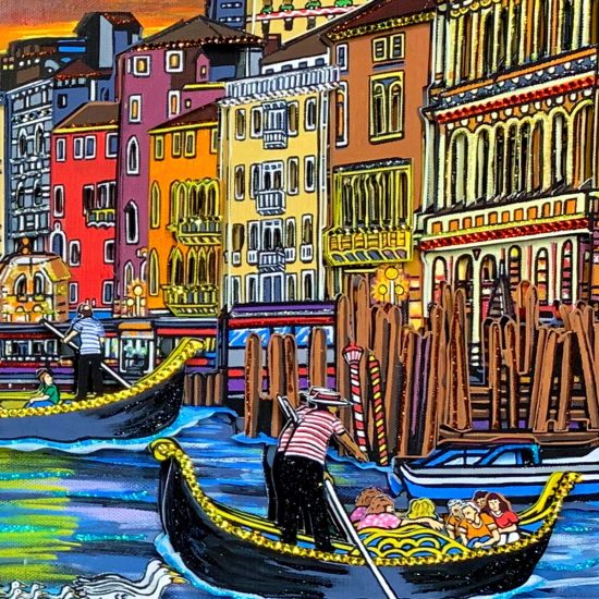 A Venice Sunset Original | Fazzino