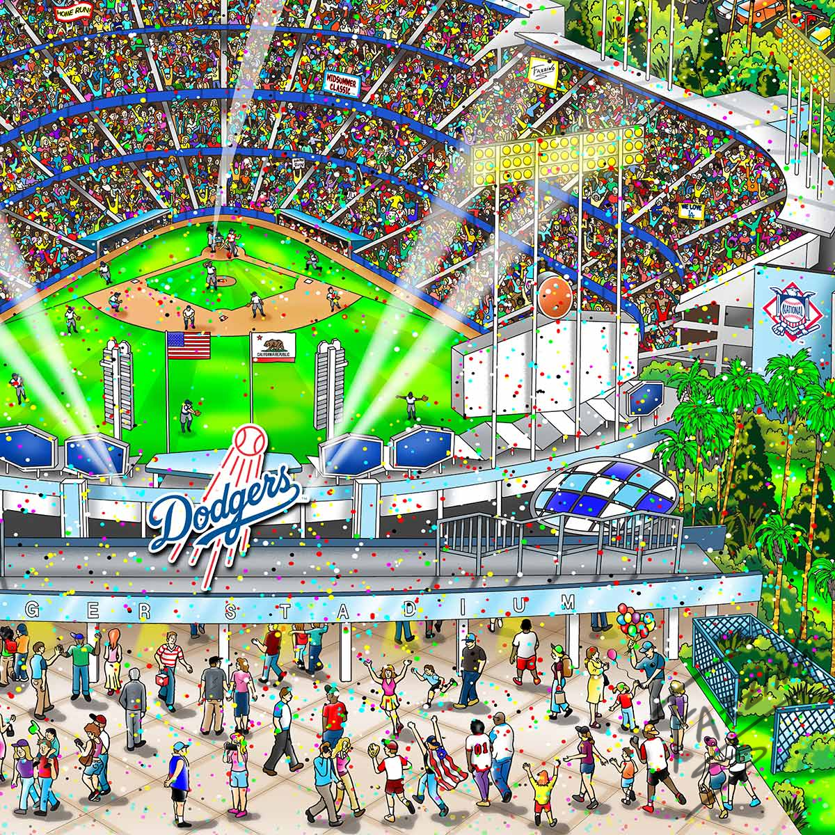 MLB All-Star Game 2022: Los Angeles | Fazzino