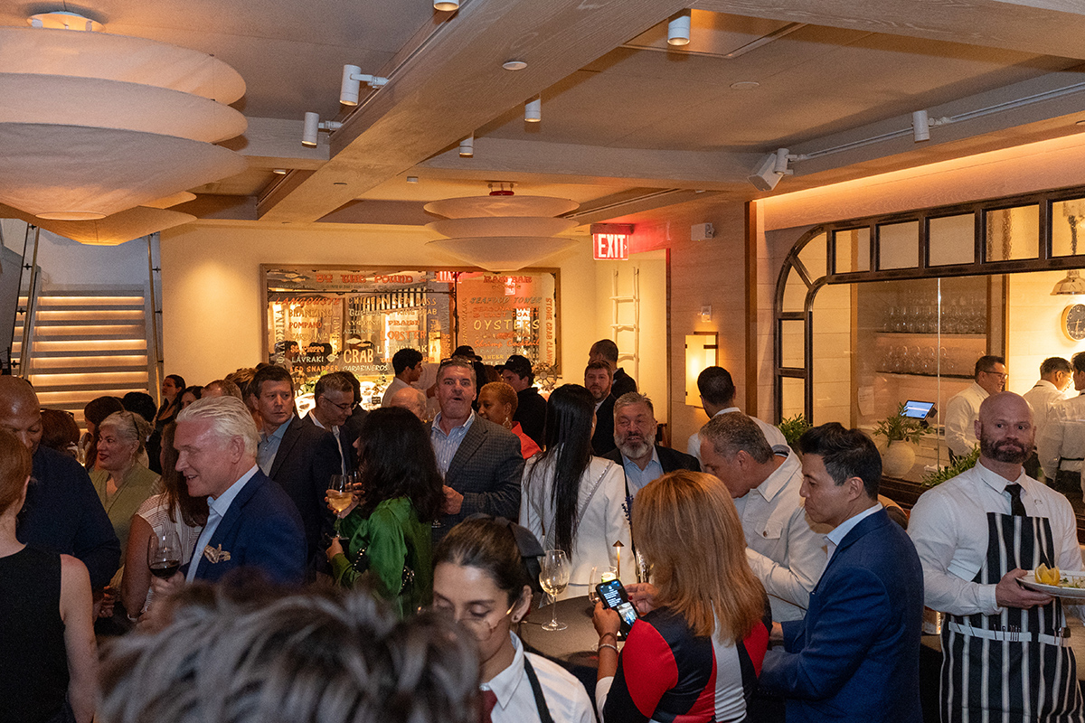 A big group packs the room at the Team of Heroes Gala